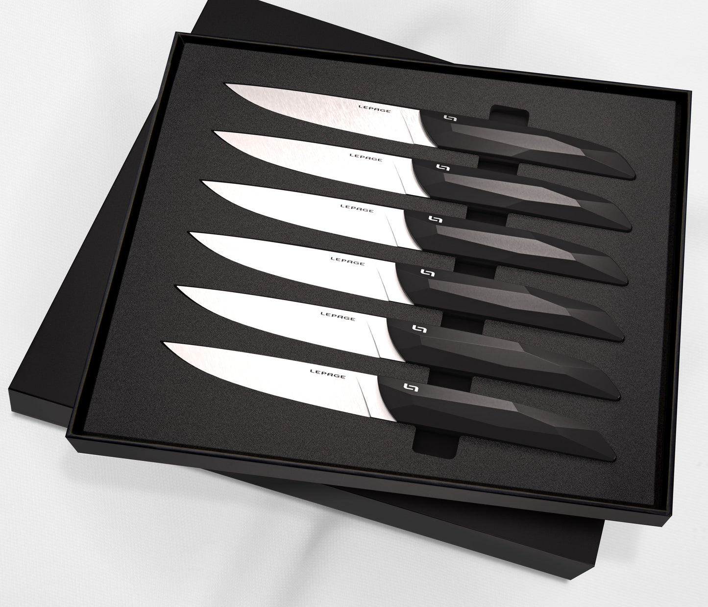 LE TABLE 55 Coffret de 6, Noir