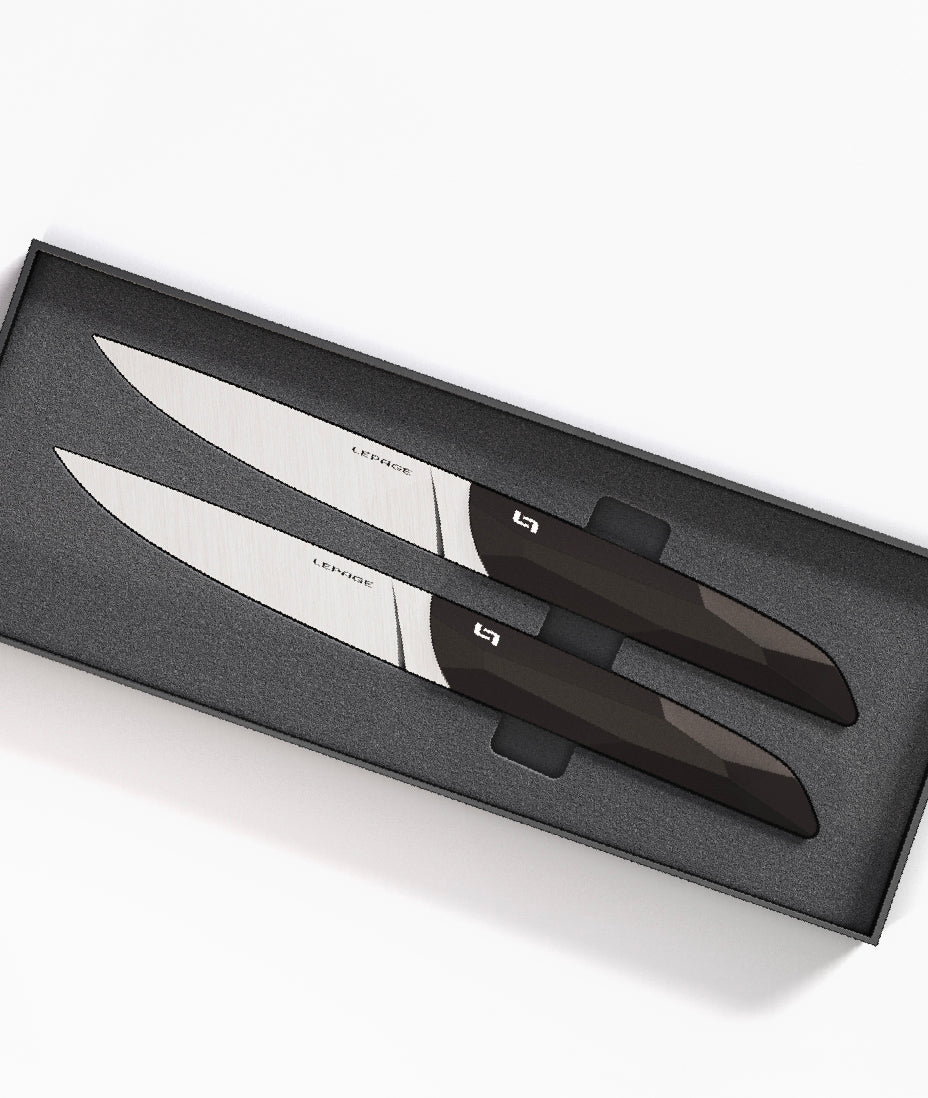 Les 55 - Noir & Blanc Satin