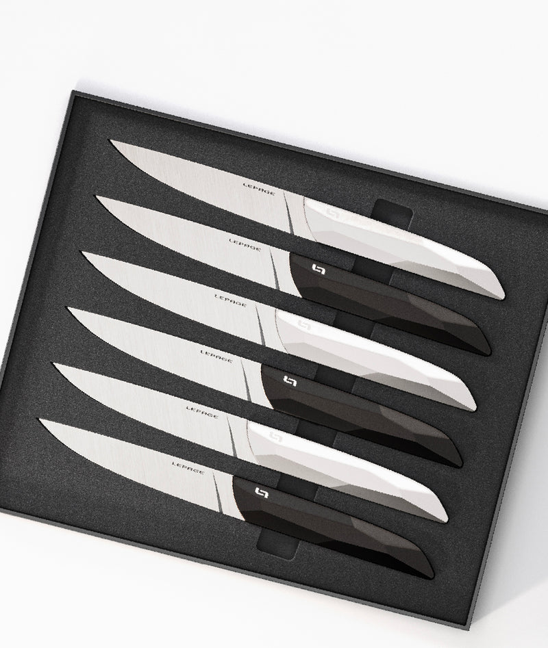 Les 55 - Noir & Blanc Satin