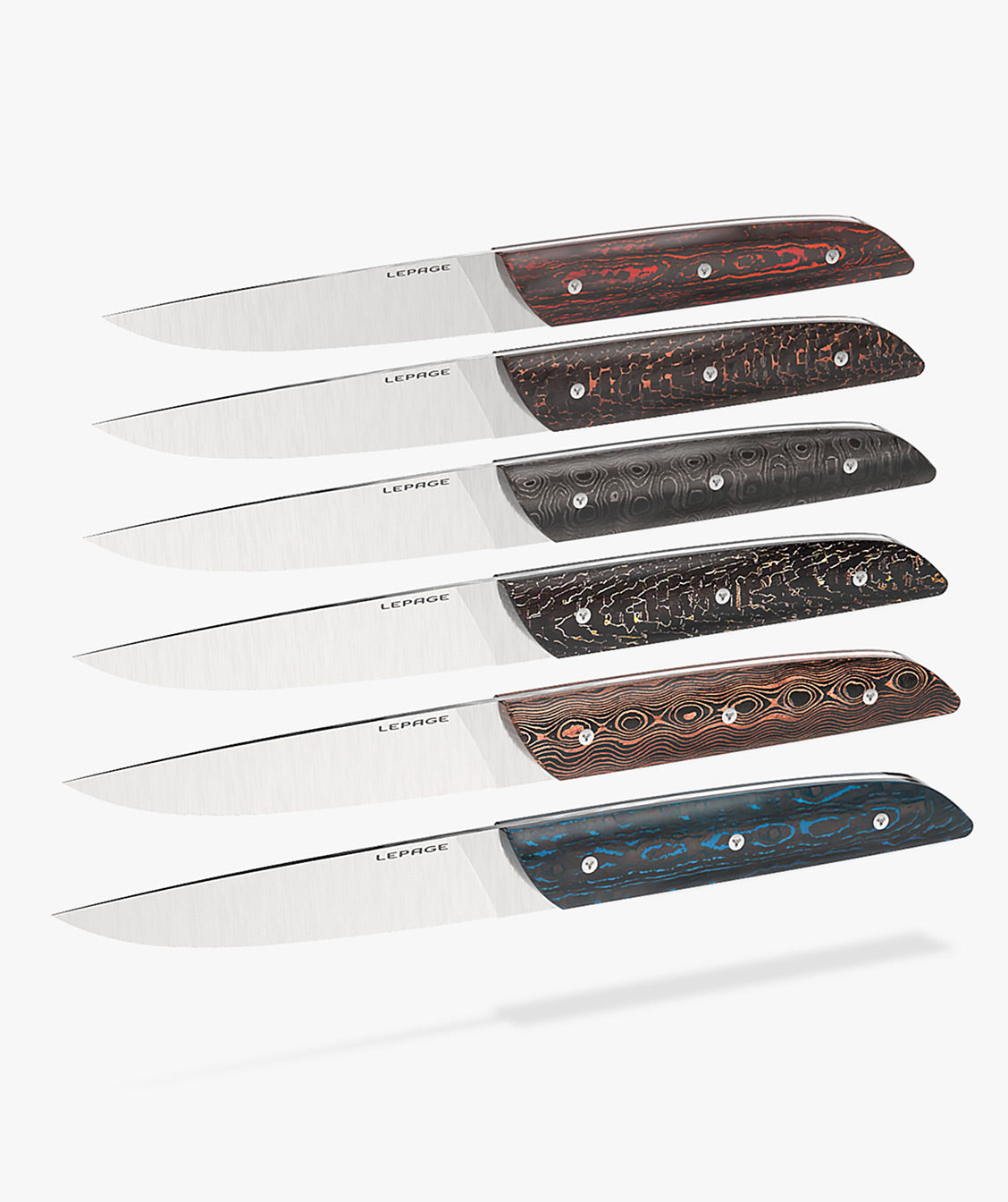 Coffret de 6 couteaux